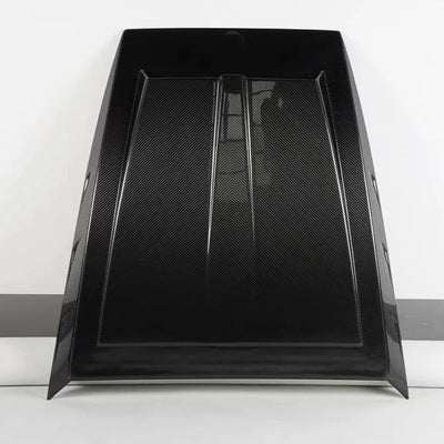Capot Fibre de Carbone Mercedes Classe G W463 W464 - vue de face - Becquet Voiture