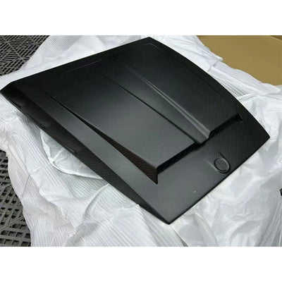 Capot Fibre de Carbone Mercedes Classe G W463 W464 - vue de profil - Becquet Voiture