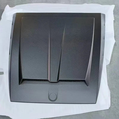 Capot Fibre de Carbone Mercedes Classe G W463 W464 - vue de trois-quarts - Becquet Voiture