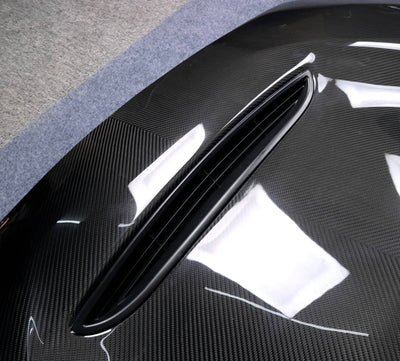 Capot GTS Fibre Carbone BMW M2 F87 - vue arrière - Becquet Voiture