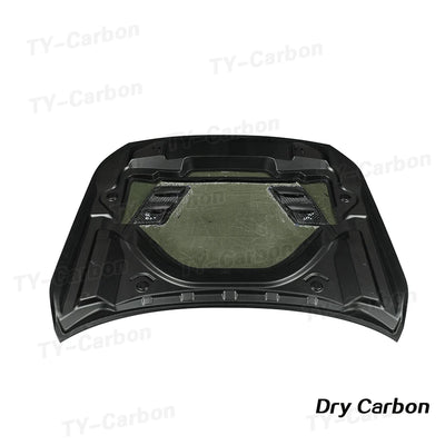 Capot Moteur Carbone BMW Série 2 G42 M2 G87 2022+ - vue de trois-quarts - Becquet Voiture