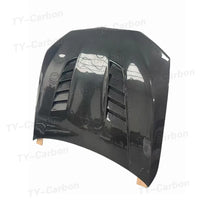 Capot Moteur Carbone BMW Serie 5 G30 M5 F90 Style V - détail du montage - Becquet Voiture