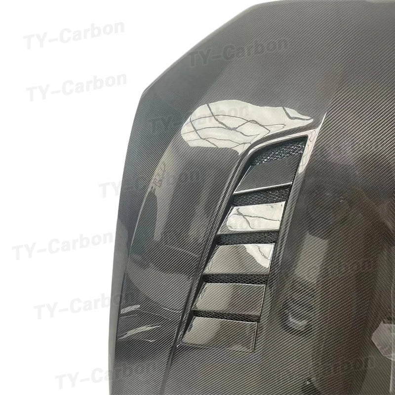 Capot Moteur Carbone BMW Serie 5 G30 M5 F90 Style V - vue arrière - Becquet Voiture