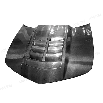Capot Moteur Carbone Chevrolet Camaro 2009-2015 - installé sur véhicule - Becquet Voiture