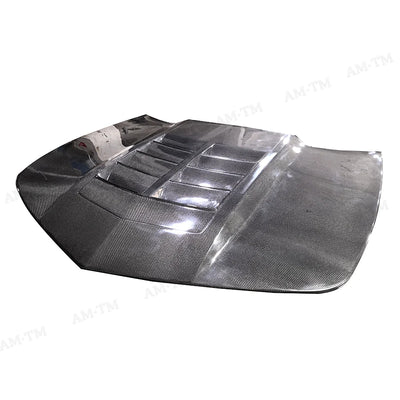 Capot Moteur Carbone Chevrolet Camaro 2009-2015 - vue arrière - Becquet Voiture