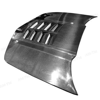 Capot Moteur Carbone Chevrolet Camaro 2009-2015 - vue de profil - Becquet Voiture