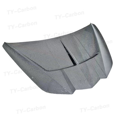 Capot Moteur Carbone Corvette C8 Z06 2023 - installé sur véhicule - Becquet Voiture