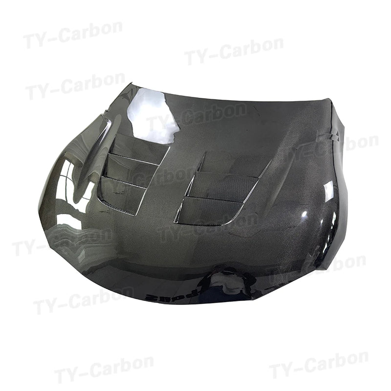 Capot Moteur Carbone Toyota Supra MK5 A90 2019+ - détail du montage - Becquet Voiture