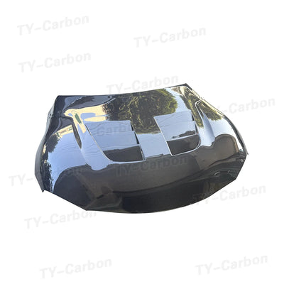 Capot Moteur Carbone Toyota Supra MK5 A90 2019+ - installé sur véhicule - Becquet Voiture