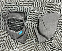 Carbon Fiber Engine Bay Covers BMW M5 F90 - three-quarter view - Becquet Voiture