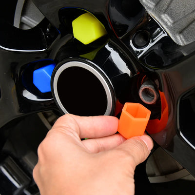Capuchons de Vis de Roue Silicone Smart Fortwo Forfour 453 - packshot studio - Becquet Voiture