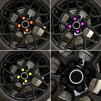 Capuchons de Vis de Roue Silicone Smart Fortwo Forfour 453 - vue de profil - Becquet Voiture
