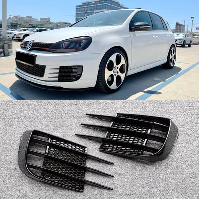 Carénages de Calandre Avant Volkswagen Golf 6 GTI 2008-2013 - packshot studio - Becquet Voiture