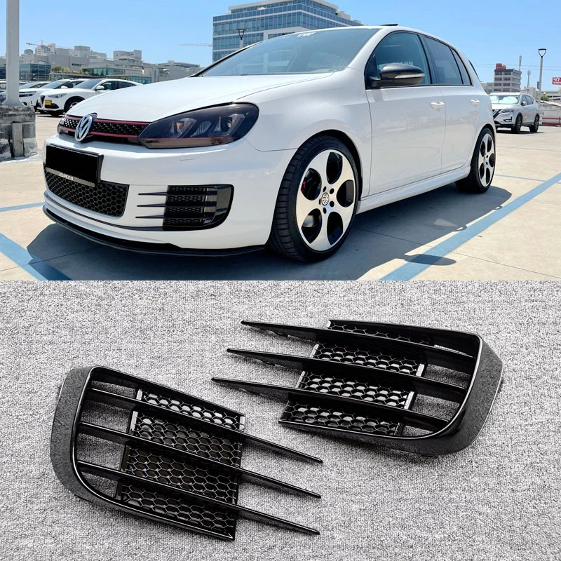 Carénages de Calandre Avant Volkswagen Golf 6 GTI 2008-2013 - packshot studio - Becquet Voiture