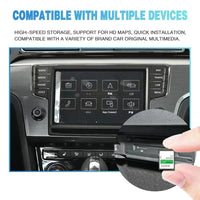 SD Card GPS RNS 315 VW Seat Skoda Europe Eastern Europe - three-quarter view - Becquet Voiture