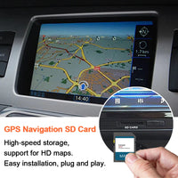 SD-Karte GPS-Navigation Audi A3 A4 A5 Q5 2015–2020 - Dreiviertelansicht - Becquet Voiture