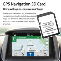 Carte SD Navigation GPS Mazda 3 6 CX-5 Europe 2024 - installé sur véhicule - Becquet Voiture