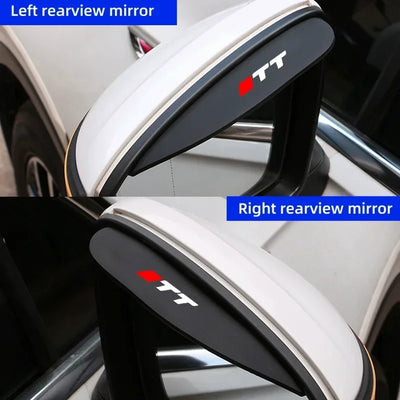Casquettes de Rétroviseur Audi A1 A3 A4 A5 A6 A7 A8 Q3 Q7 Q8 TT - installé sur véhicule - Becquet Voiture
