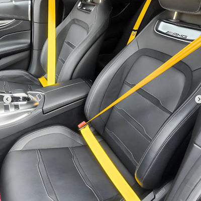 Ceinture Sécurité Voiture Couleur Personnalisée 3.6m - packshot studio - Becquet Voiture