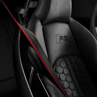 Ceinture Sécurité Voiture Couleur Personnalisée 3.6m - vue arrière - Becquet Voiture