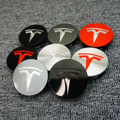 Centre De Roues Tesla Model 3 Y 56mm - packshot studio - Becquet Voiture