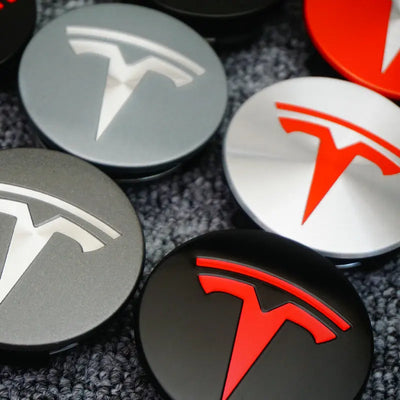 Centre De Roues Tesla Model 3 Y 56mm - vue arrière - Becquet Voiture