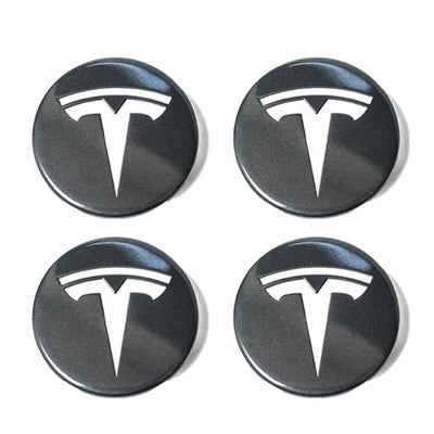 Centre De Roues Tesla Model 3 Y 56mm - vue de face - Becquet Voiture
