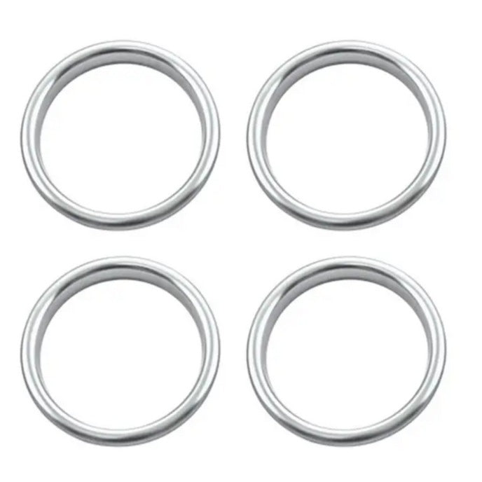 Aluminum Vent Rings Audi A3 S3 RS3 8V - fitting detail 2 - Becquet Voiture