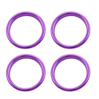 Aluminum Vent Rings Audi A3 S3 RS3 8V - in use 2 - Becquet Voiture
