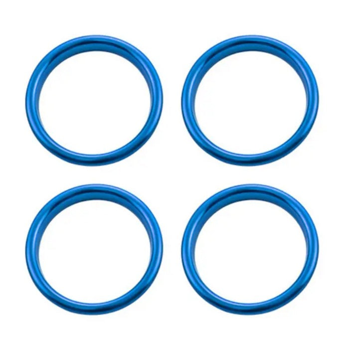 Aluminum Vent Rings Audi A3 S3 RS3 8V - top view 2 - Becquet Voiture