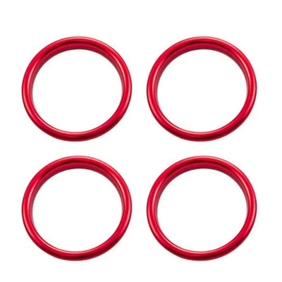 Cercles Aération Alu Audi A3 S3 RS3 8V - vue de face 3 - Becquet Voiture
