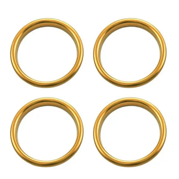 Aluminum Vent Rings Audi A3 S3 RS3 8V - close-up view 2 - Becquet Voiture