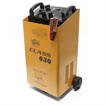 Chargeur Batterie Rapide 12V 24V Camion Bus - vue de profil - Becquet Voiture