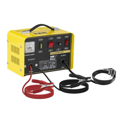 Chargeur Batterie Voiture 12V 24V 8 12A - vue de face - Becquet Voiture