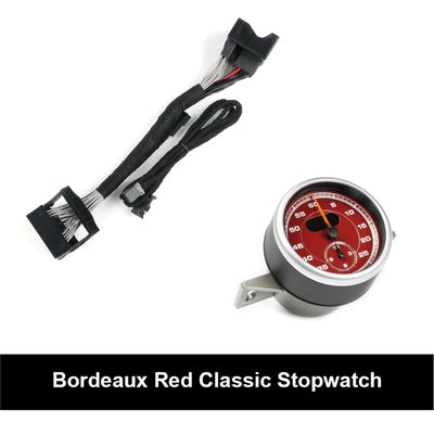 Chronomètre Tableau de Bord Porsche Macan 2014-2024 - packshot studio 2 - Becquet Voiture