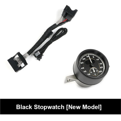 Chronomètre Tableau de Bord Porsche Macan 2014-2024 - vue arrière 2 - Becquet Voiture