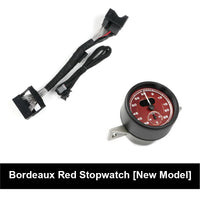 Chronomètre Tableau de Bord Porsche Macan 2014-2024 - vue arrière - Becquet Voiture