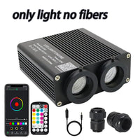 Ciel Étoilé Voiture Ambiance LED RGBW 32W - vue arrière 2 - Becquet Voiture