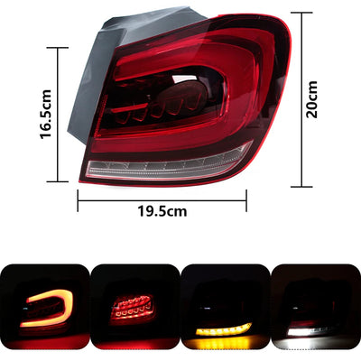 Clignotant Arrière LED Mercedes Classe A W177 A180 A200 - vue de trois-quarts - Becquet Voiture