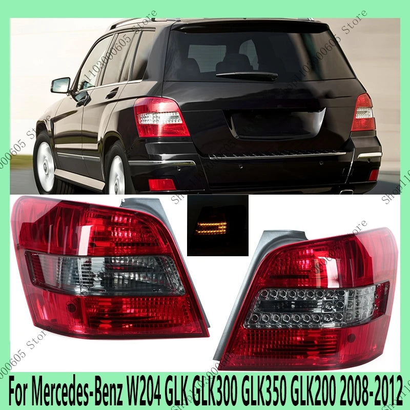 Clignotant Arrière LED Mercedes GLK W204 X204 2008-2012 - vue de face - Becquet Voiture