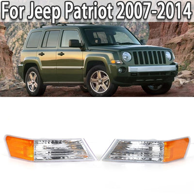 Clignotant Avant Jeep Patriot 2007-2014 - vue de face - Becquet Voiture