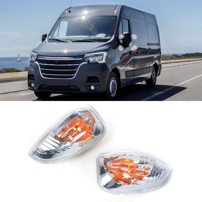 Clignotant de Rétroviseur Renault Master Opel Movano 2010-2018 - vue de face - Becquet Voiture