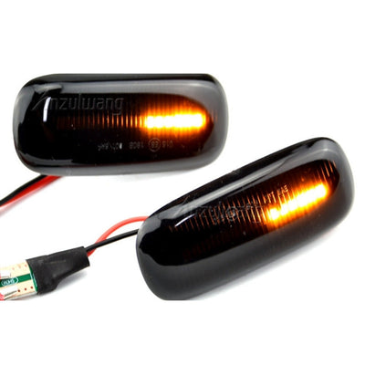 Clignotant Latéral LED Dynamique Audi A3 8P A4 B6 B7 - vue arrière - Becquet Voiture