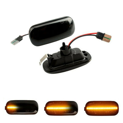 Clignotant Latéral LED Dynamique Audi A3 8P A4 B6 B7 - vue de trois-quarts - Becquet Voiture