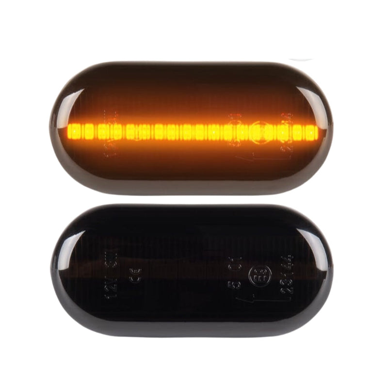Clignotant Latéral LED Dynamique Clio 2 Phase 1 - vue de face - Becquet Voiture