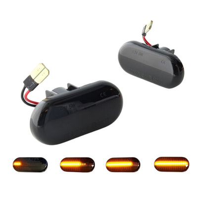 Clignotant Latéral LED Dynamique Clio 2 Phase 1 - vue de trois-quarts - Becquet Voiture