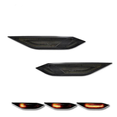Clignotant Latéral Led Dynamique Porsche Cayenne 958 - vue arrière - Becquet Voiture