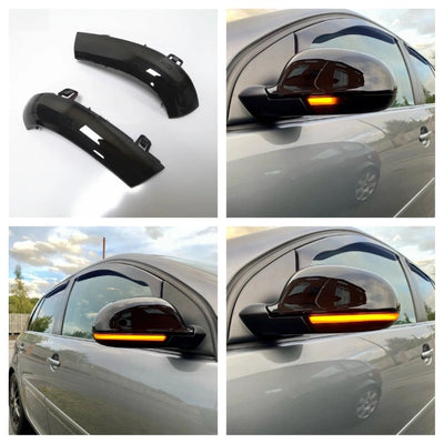 Clignotant LED Dynamique Rétroviseur Volkswagen Golf 5 - vue de trois-quarts - Becquet Voiture