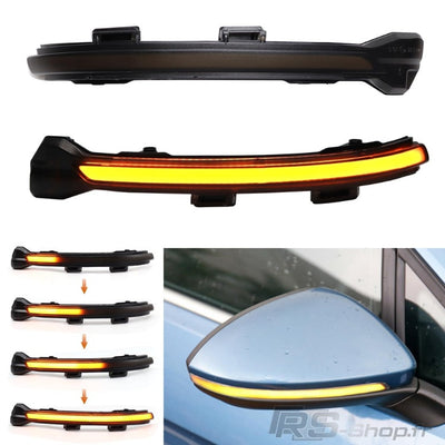 Clignotant LED Dynamique Rétroviseur VW Golf 7 - installé sur véhicule - Becquet Voiture