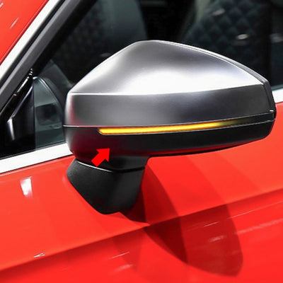 Clignotant LED Rétro Audi A3 S3 RS3 8V - installé sur véhicule - Becquet Voiture